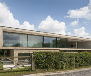 Hurst Hous - wielkoformatowe okna przesuwne