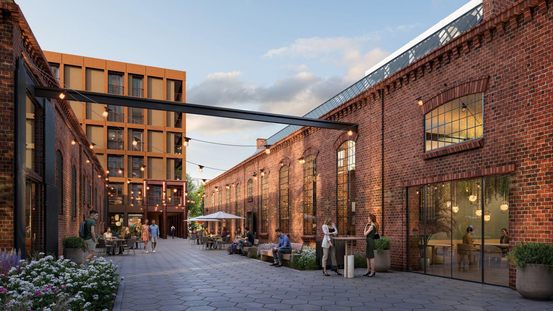 Wizualizacja osiedla Perun w Warszawie