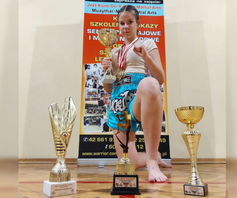13-letnia łodzianka mistrzynią Europy w Muay Thai! 