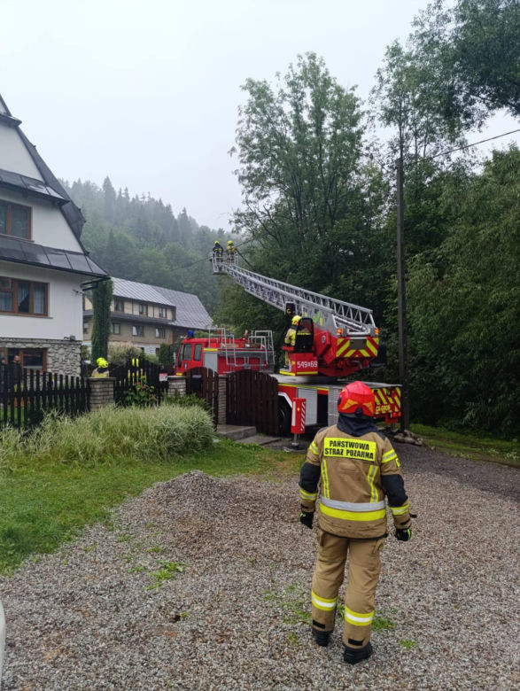 Nawałnice w Małopolsce. Służby podsumowują setki interwencji. Sytuacja wraca do normy