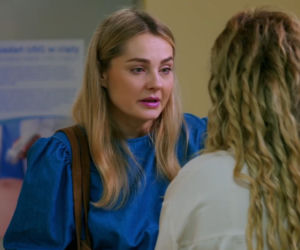 Przyjaciółki 16 sezon odc. 189. Patrycja (Joanna Liszowska), Inga (Małgorzata Socha)
