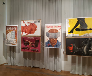 Wystawa artystycznych plakatów filmowych w muzeum