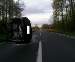 Wypadek w Rudce na Podkarpaciu