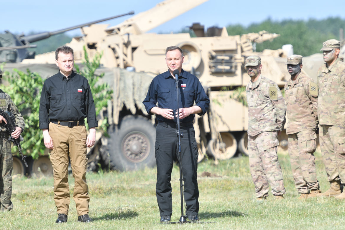 Prezydent Andrzej Duda w Drawsku Pomorskim