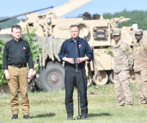 Prezydent Andrzej Duda w Drawsku Pomorskim