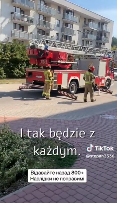 Policja zatrzymała Ukraińca, który odgrażał się za odebranie 800 plus