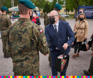 Podlascy żołnierze odebrali podziękowania za pomoc w walce z pandemią [ZDJĘCIA]