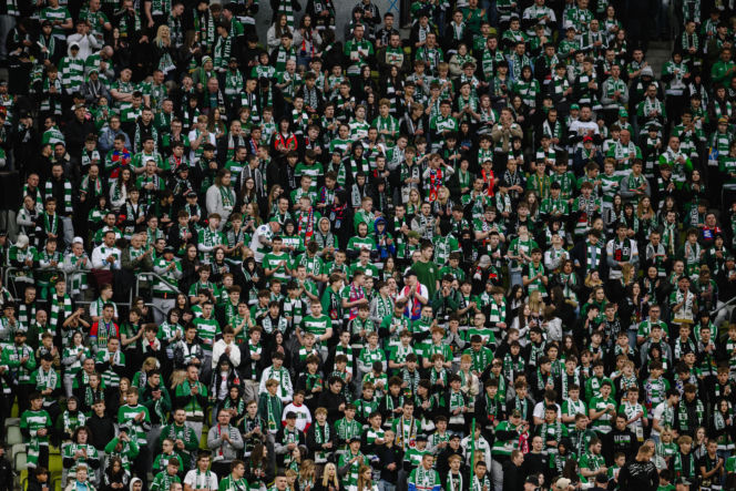 Lechia Gdańsk - Raków Częstochowa; Zdjęcia kibiców z meczu 30. kolejki PKO BP Ekstraklasy
