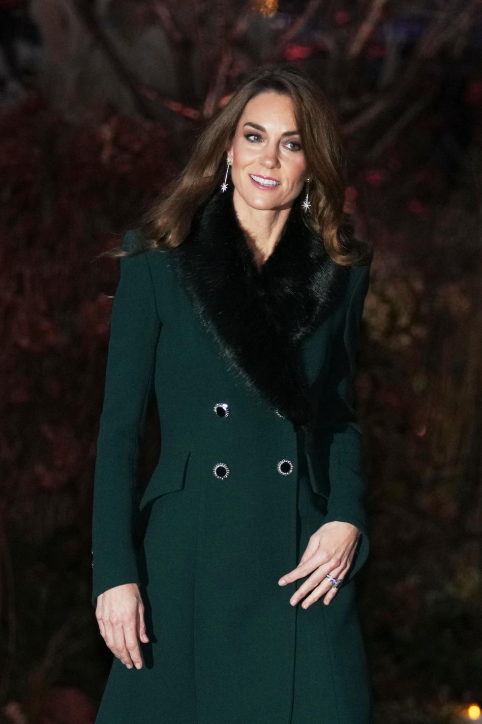 Kate i William z dziećmi na świątecznym koncercie