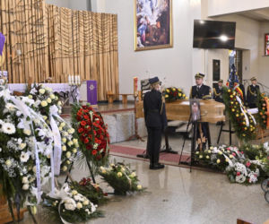 Pogrzeb strażnika miejskiego z Warszawy. Krzysztof zmarł na służbie