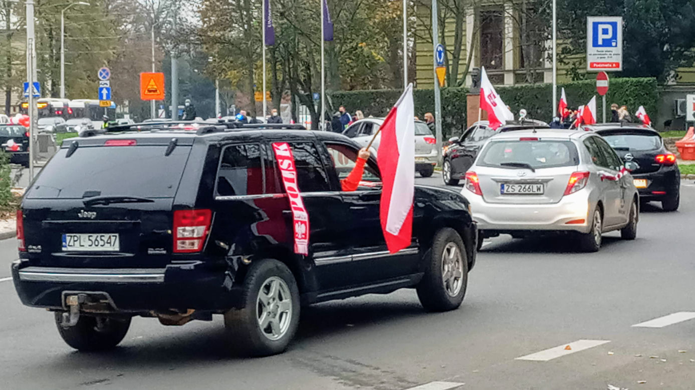 Rajd Niepodległości w Szczecinie