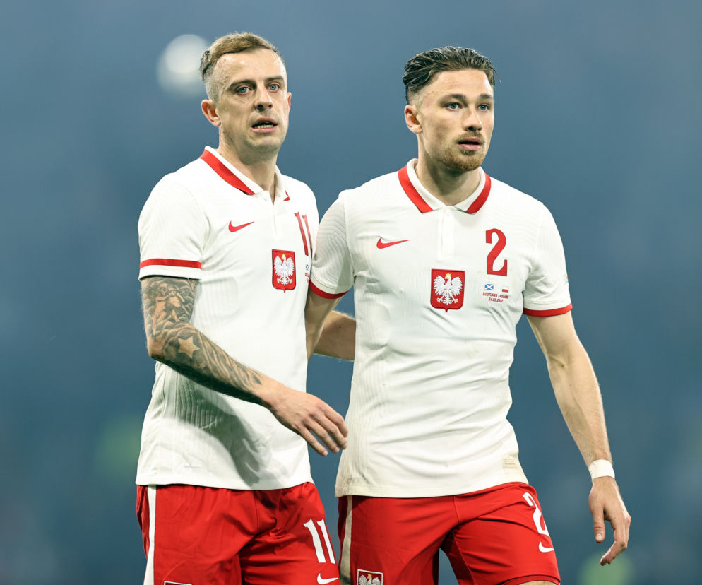 Kamil Grosicki i Matty Cash