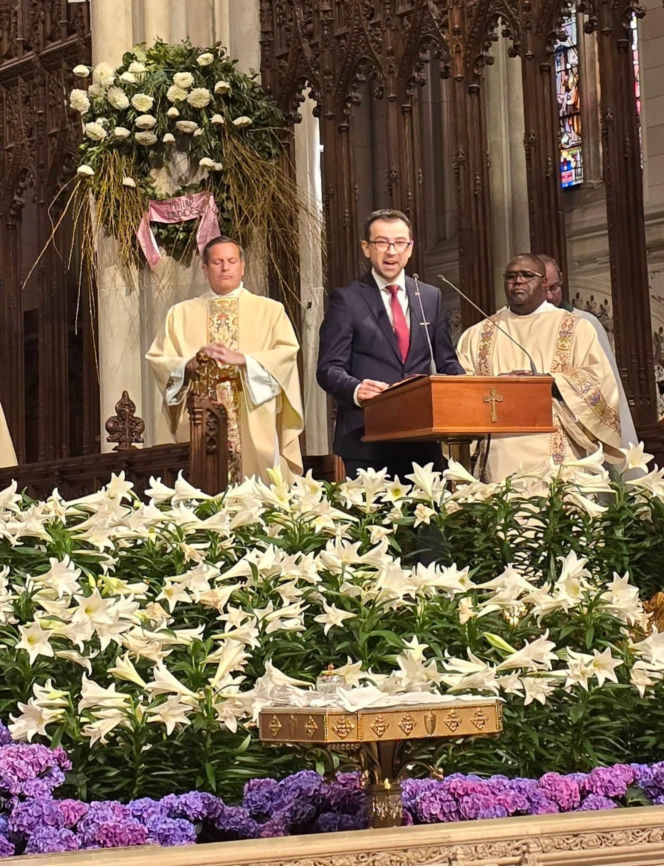 Msza w intencji św. Jana Pawła II w Nowym Jorku