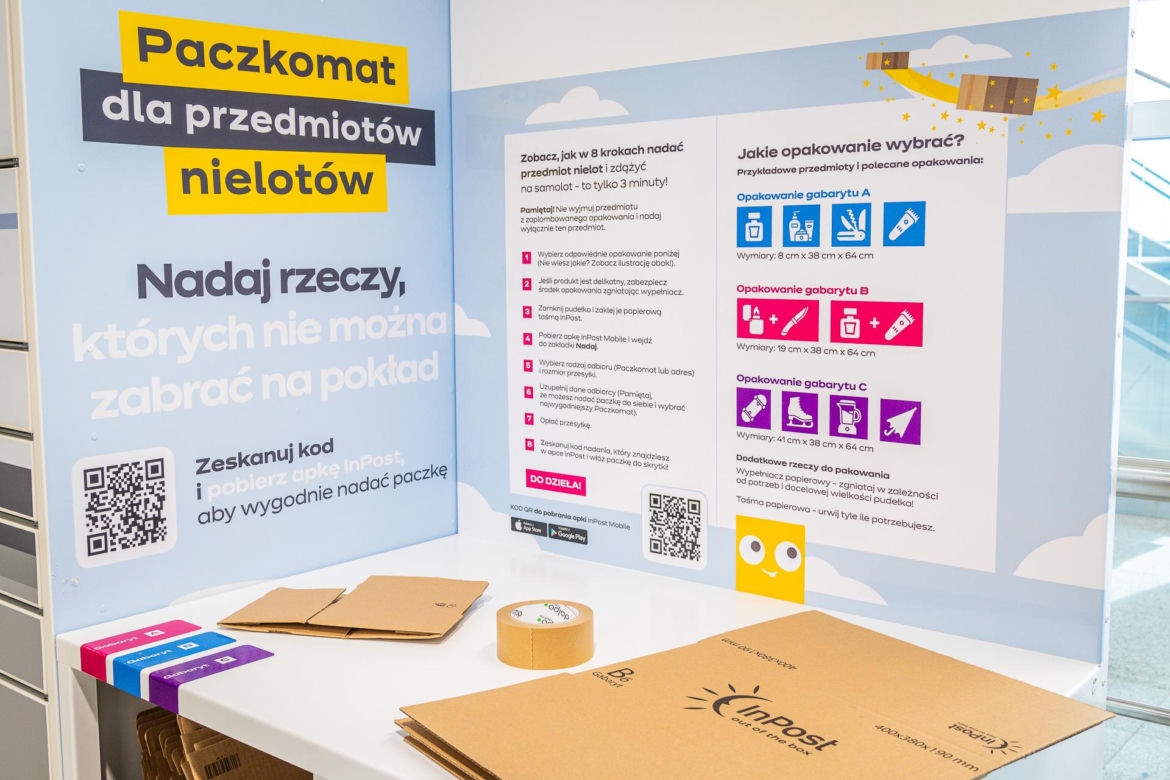W Katowice Airport stanął Paczkomat InPost
