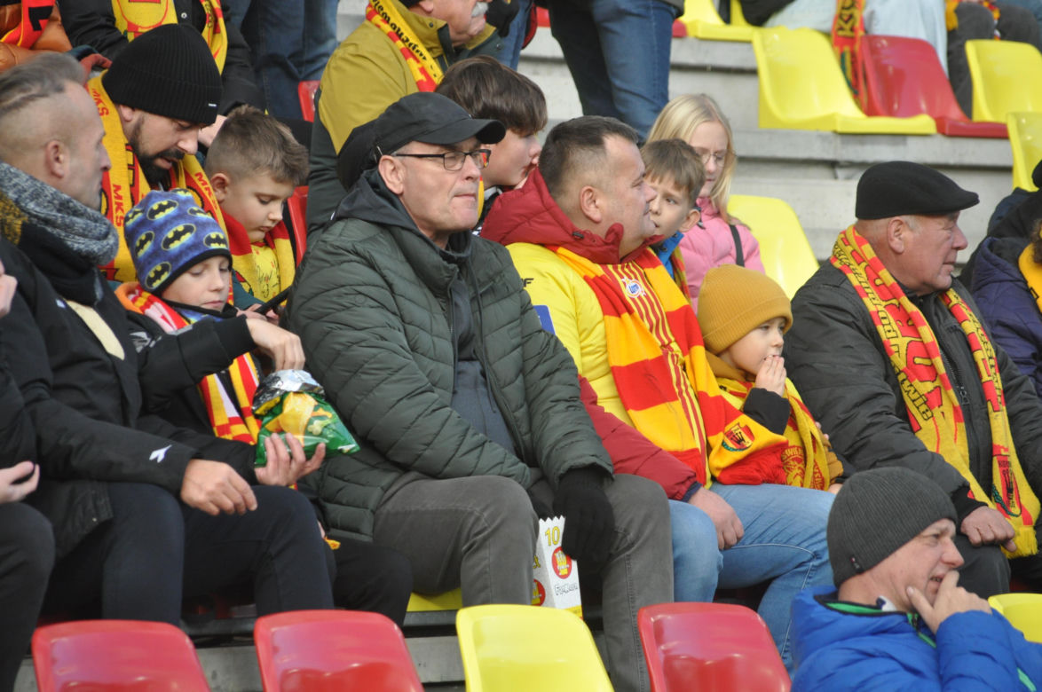 Kibice na meczu Korona Kielce - Górnik Zabrze. 1.12.2024