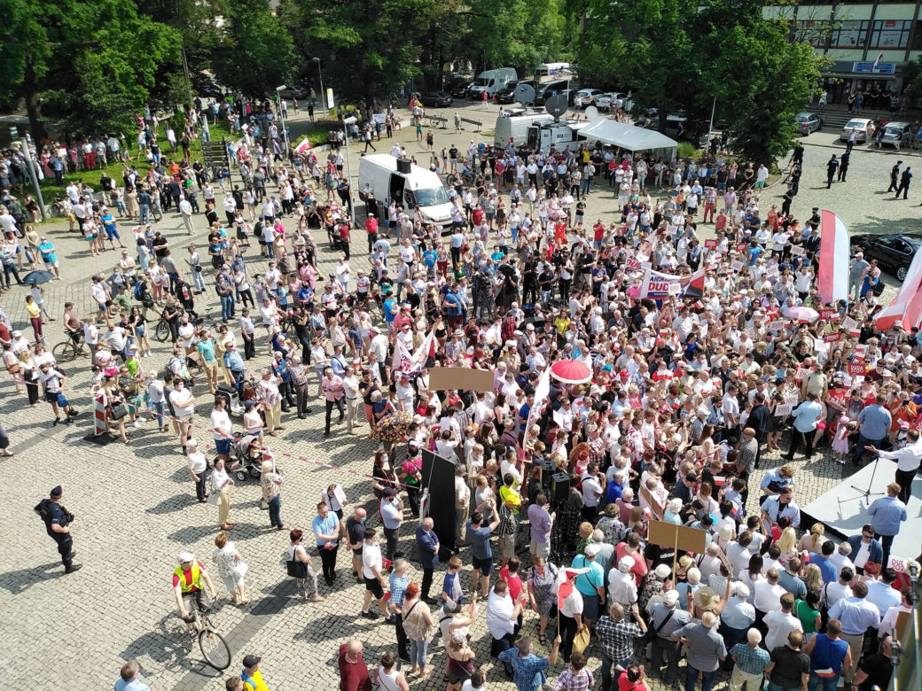 Andrzej Duda w Opolu. Wybory Prezydenckie 2020