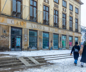 Graffiti w centrum Warszawy w 2026 r.