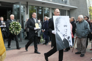 Pogrzeb Wiesława Myśliwskiego