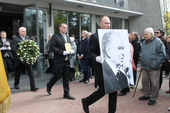 Pogrzeb Wiesława Myśliwskiego