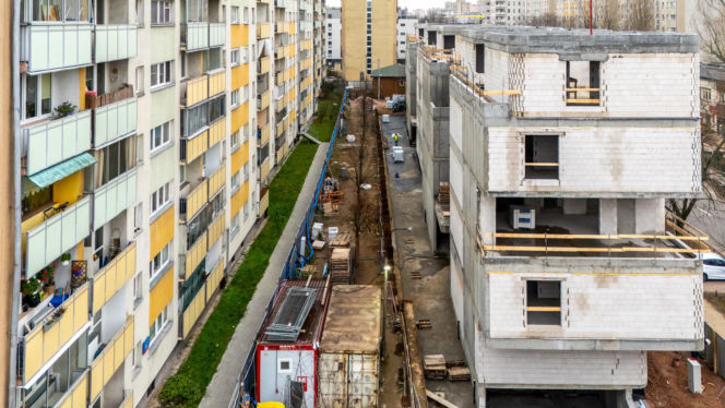 Wola Księcia Janusza w Warszawie w budowie