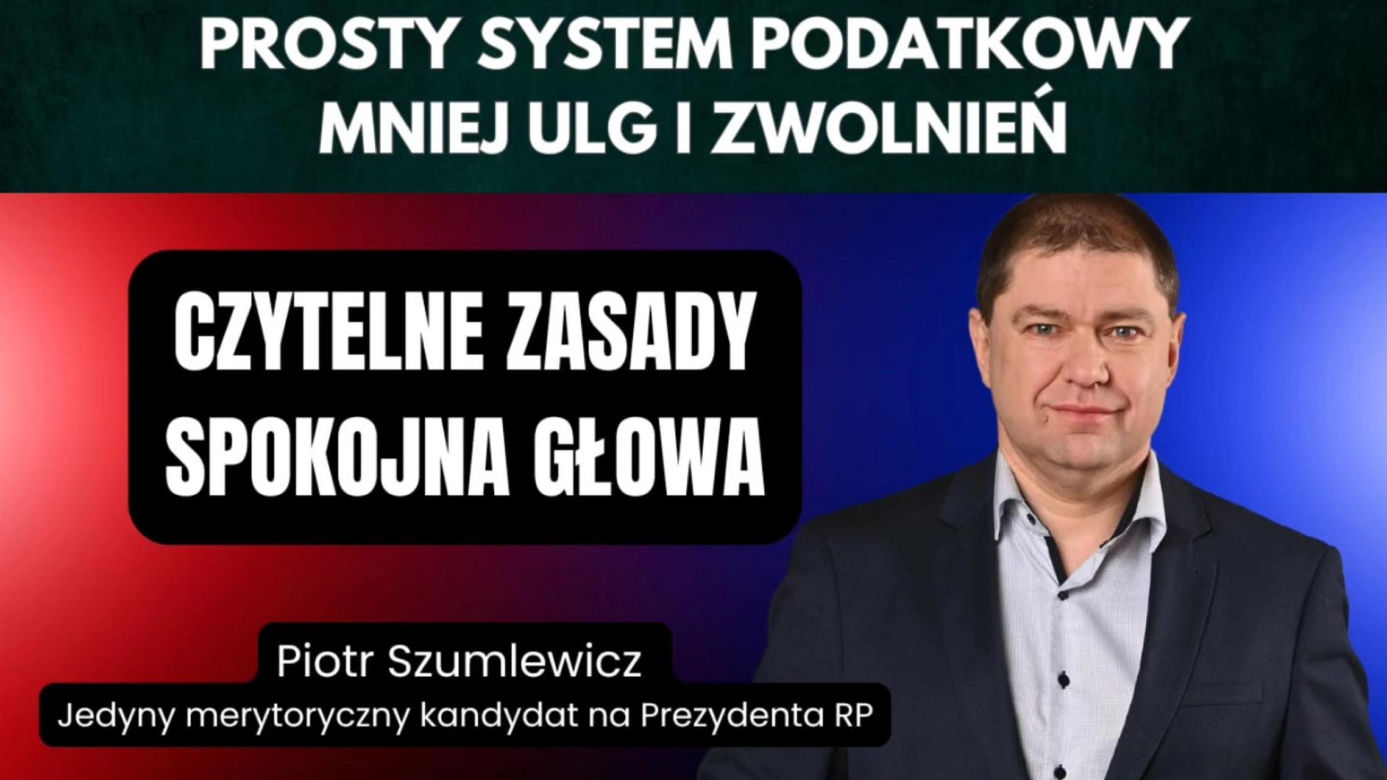 Piotr Szumlewicz – kandydat na prezydenta
