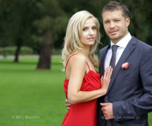 M jak miłość, Małgosia (Joanna Koroniewska) i Tomek Chodakowski (Andrzej Młynarczyk)