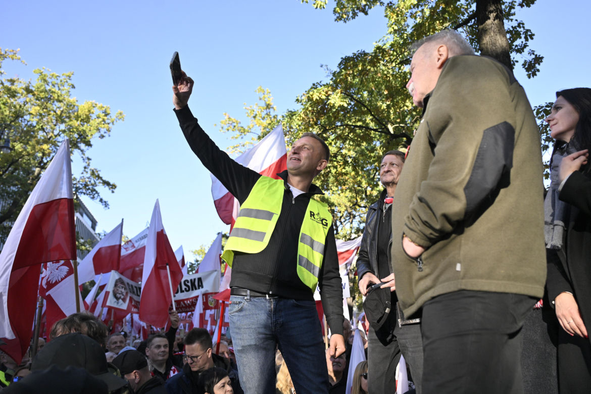 Protest pod TK.