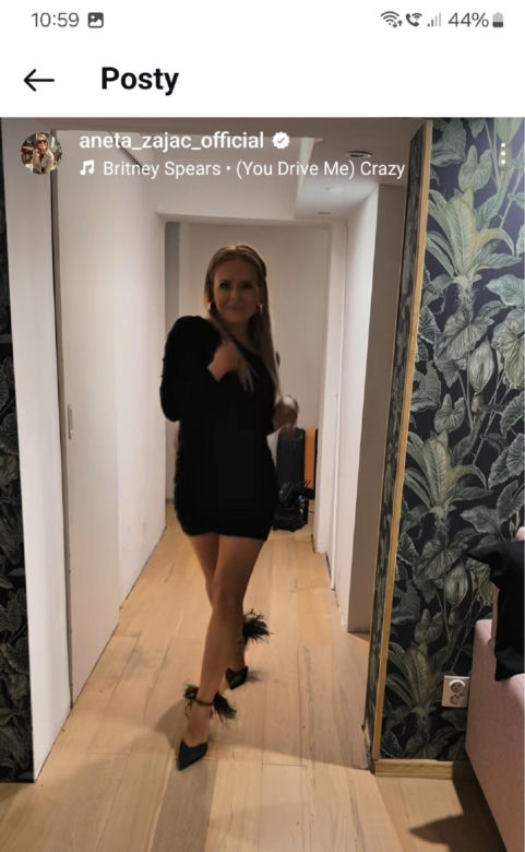 Pierwsza miłość. Aneta Zając jako Dominika Porcz na planie