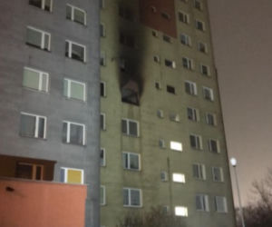 Opole: Pożar mieszkania przy ul. Batalionu Zośka 5 [ZDJĘCIA]