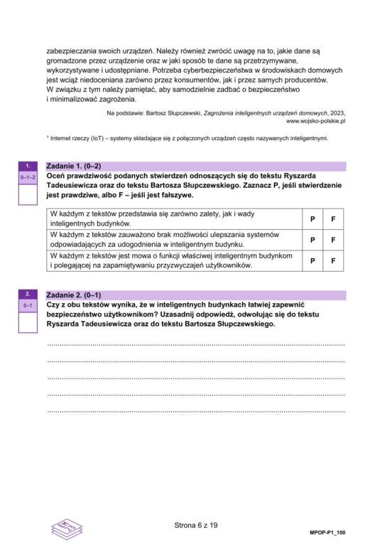 Matura poprawkowa 2026: polski - ARKUSZ CKE 24.08.2026