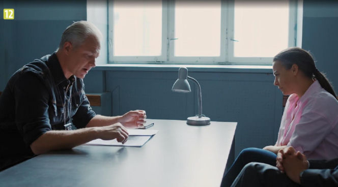 M jak miłość odc. 1893. Magda (Anna Mucha), policjant Przewrocki (Remigiusz Jankowski)