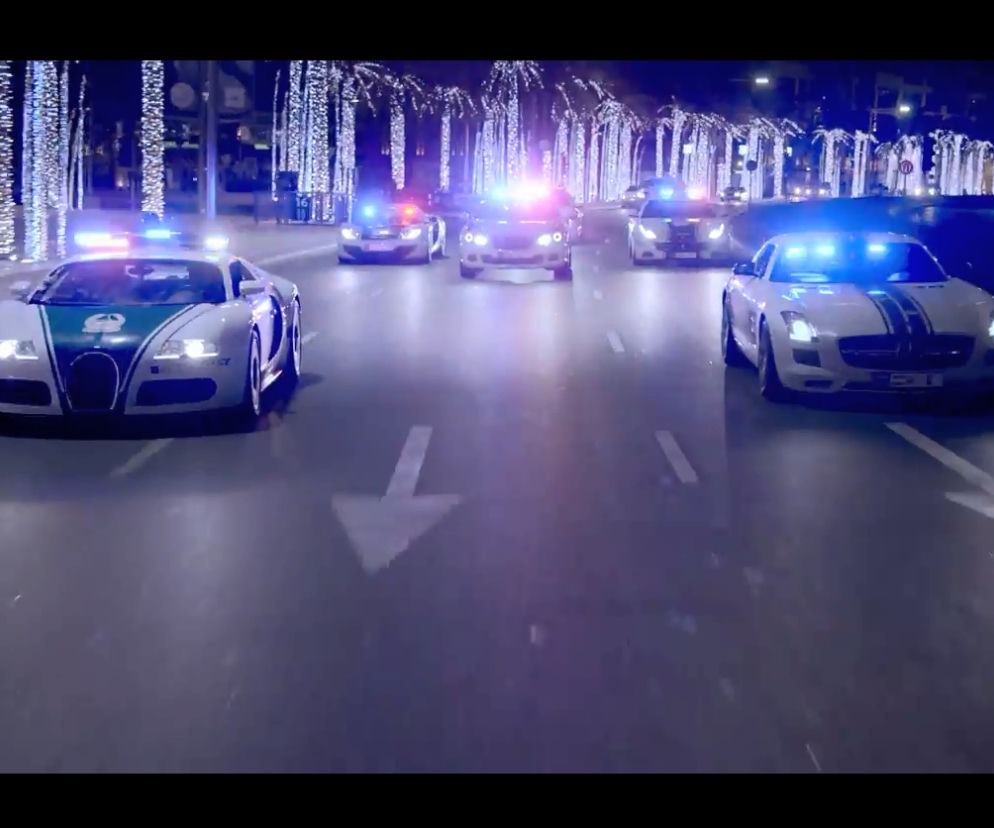 policja w Dubaju
