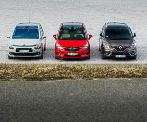 Renault Grand Scenic, Opel Zafira, Citroen Grand C4 Picasso
