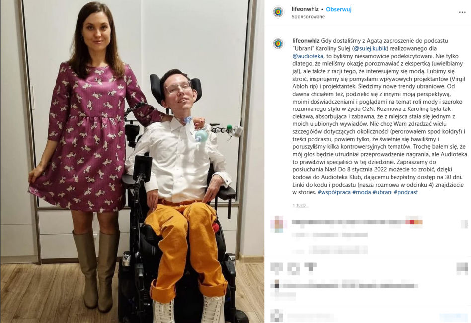 Agata i Wojtek z "Life on Wheelz" w intymnej sesji zdjęciowej