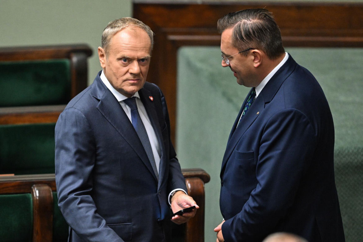 Wszystkie miny Donalda Tuska.