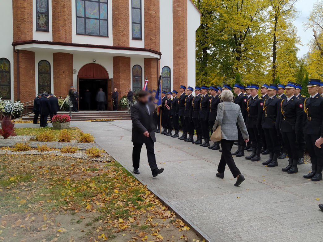 Pogrzeb asp. Bartłomieja Pieroga, jednego z dwóch strażaków, którzy zginęli w pożarze w Nisku