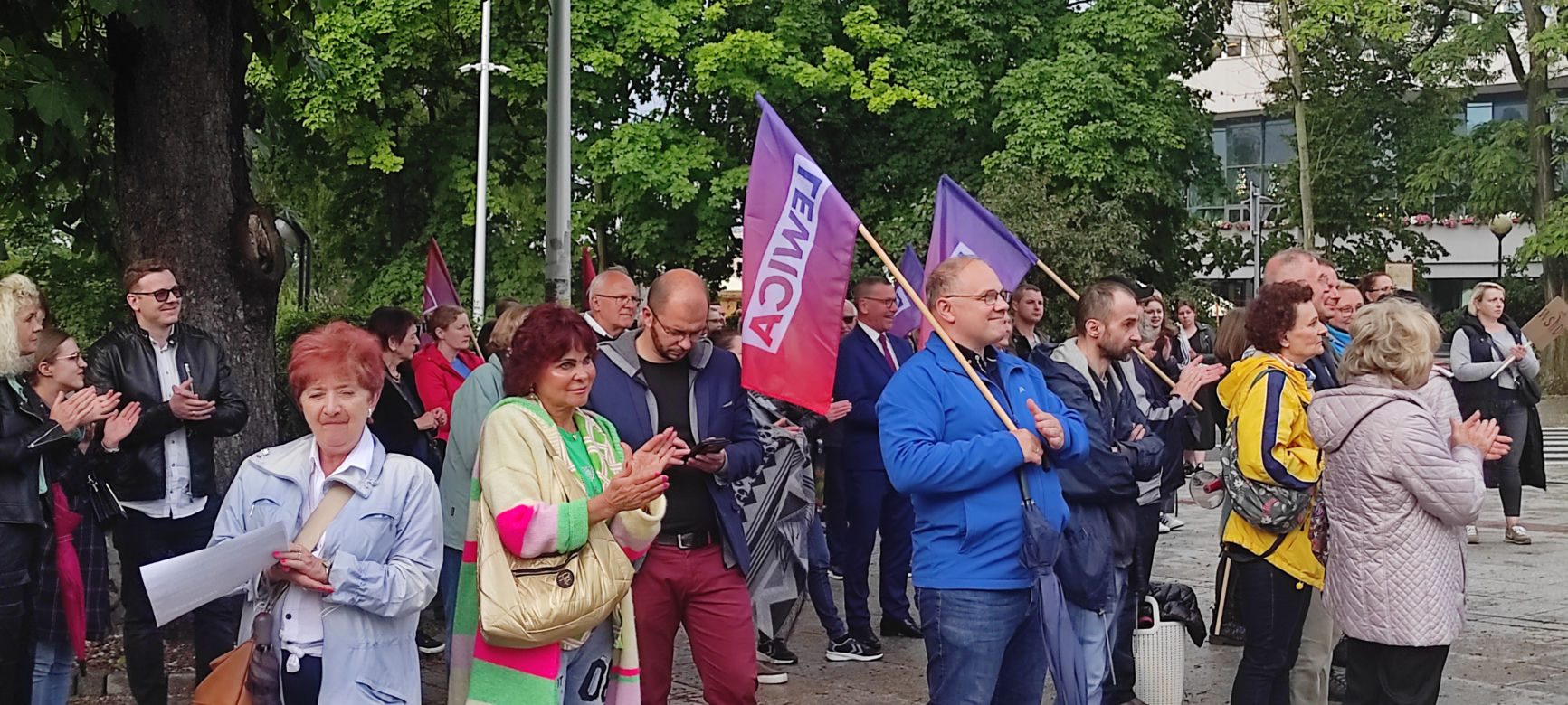 Protest kobiet "Ani jednej więcej!" w Kielcach (14 czerwca 2023)