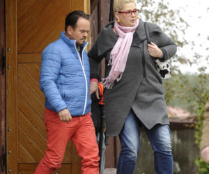 Ranczo 10 sezon. Pietrek (Piotr Pręgowski), Jola (Elżbieta Romanowska) - październik 2015
