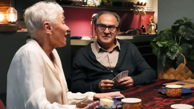 Barwy szczęścia odc. 3352. Krystyna Złota (Hanna Bieluszko), Jerzy (Bronisław Wrocławski)