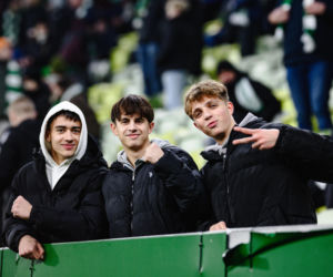 Lechia Gdańsk - Górnik Zabrze, zdjęcia kibiców i zawodników z meczu 18, kolejki PKO BP Ekstraklasy