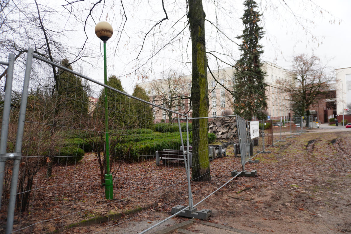 Remont Parku Planty w Białymstoku