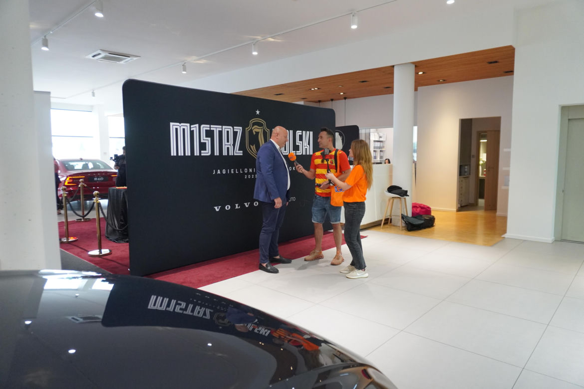Mistrzowski puchar Jagiellonii Białystok w VOLVO Nord Auto