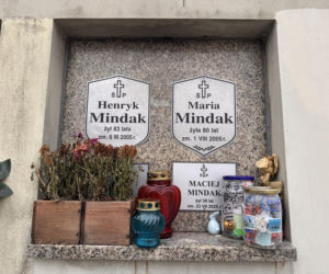 Tak dziś wygląda grób Macieja Mindaka