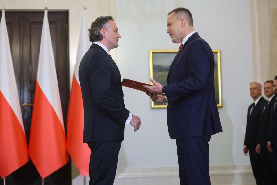 Oto nowy szef BBN Bartosz Grodecki