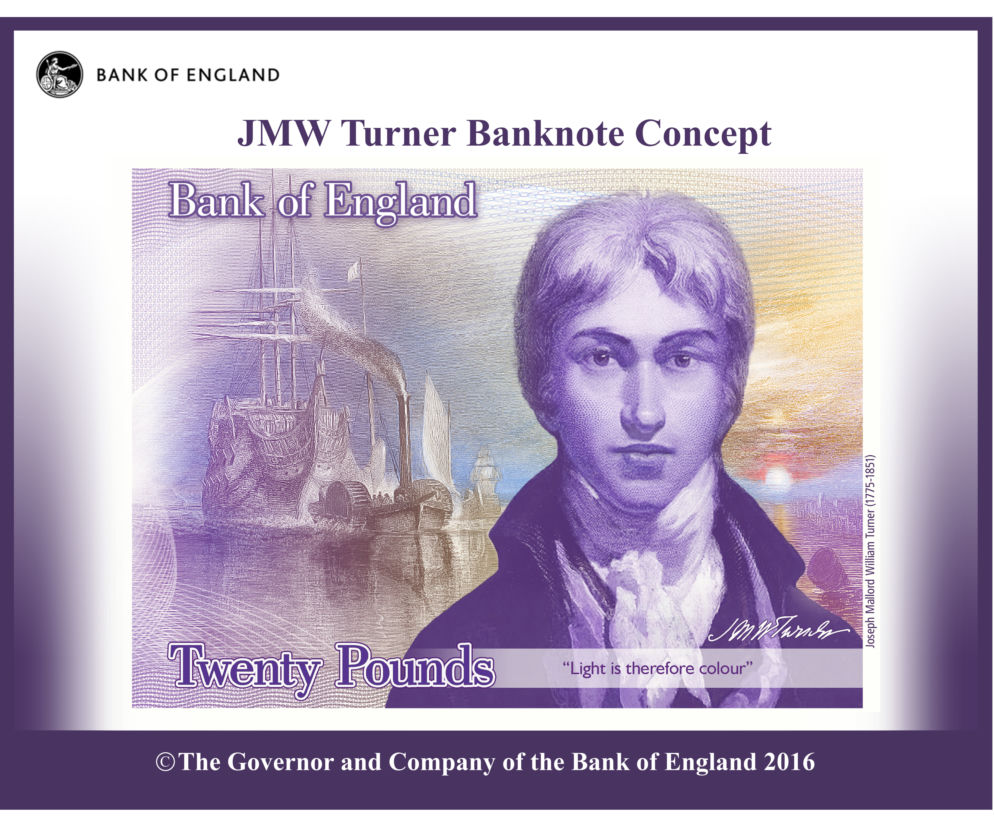 Projekt banknotu 20-funtowego