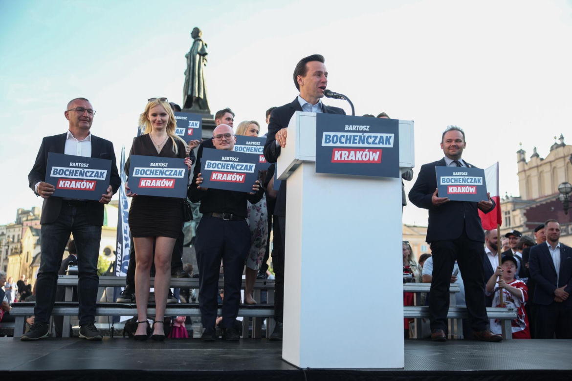 Inauguracja kampanii/prekampanii Bartosza Bocheńczaka