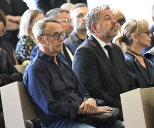 Politycy i dziennikarze na pogrzebie Andrzeja Morozowskiego