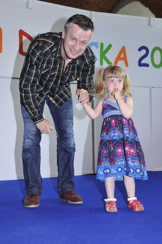 Mira Majchrzak z "Top Model" jako dziecko