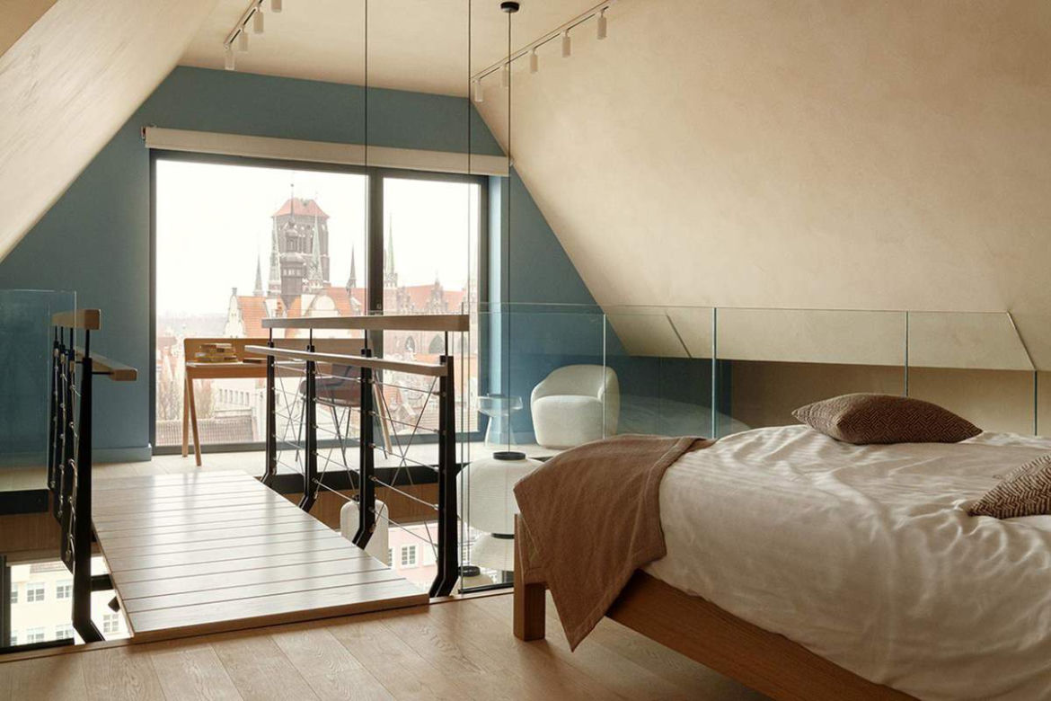 Apartament w stylu japandi w Gdańsku