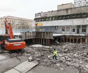 Wyburzają esplanadę przy placu Grunwaldzkim